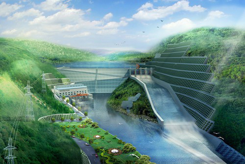 高坪老挝南塔河1号水电站项目